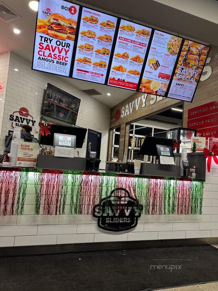 Savvy Sliders - Fraser, MI menu_pic