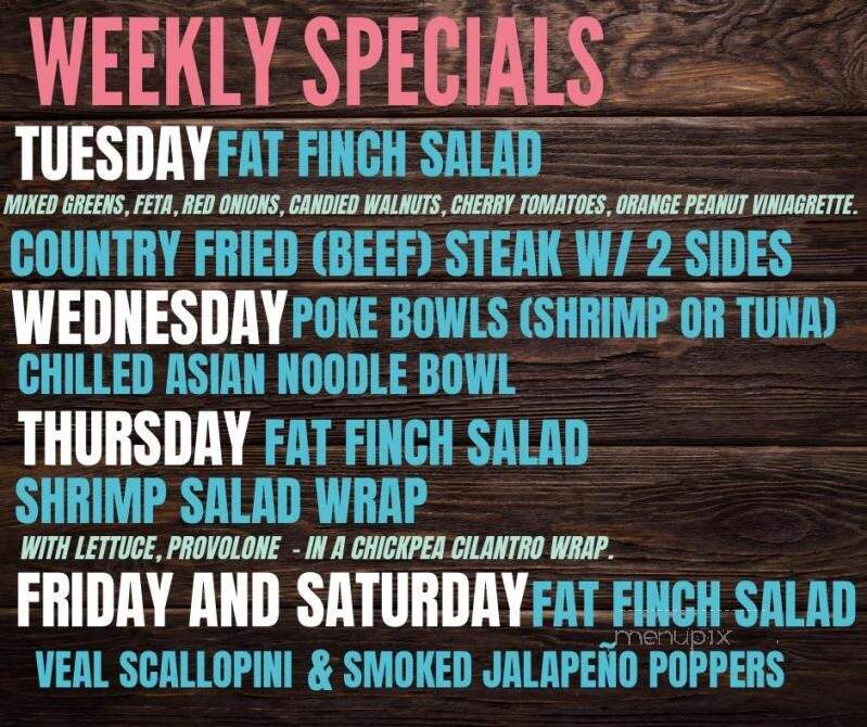 Old Rapp Taphouse - Warsaw, VA menu_pic