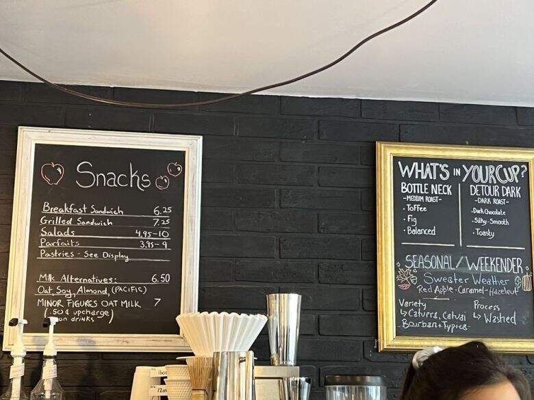 Prologue Cafe - Toronto, ON menu_pic