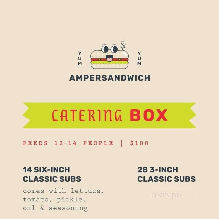 Ampersandwich - Birmingham, AL menu_pic