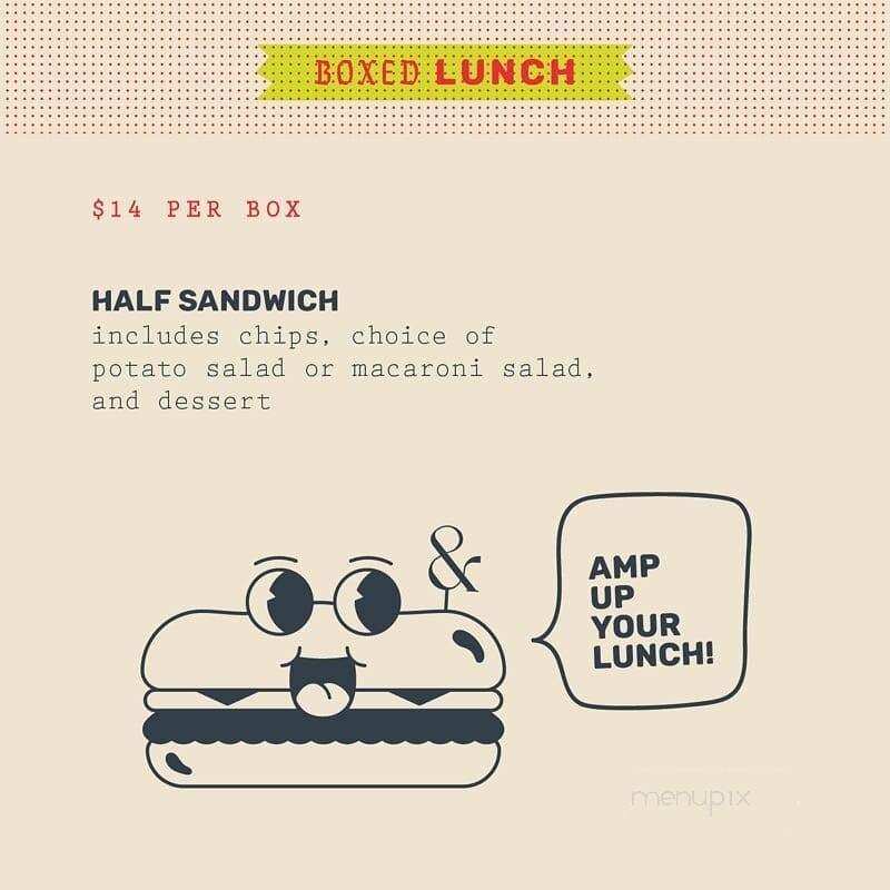 Ampersandwich - Birmingham, AL menu_pic