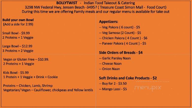 Bolly Twist - Stuart, FL menu_pic