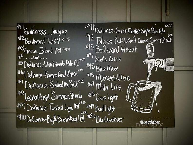 The Barrister's Bar & Judge's Grill - Russell, KS menu_pic