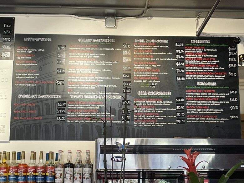 Roma Caffe & Bar - Richmond, CA menu_pic