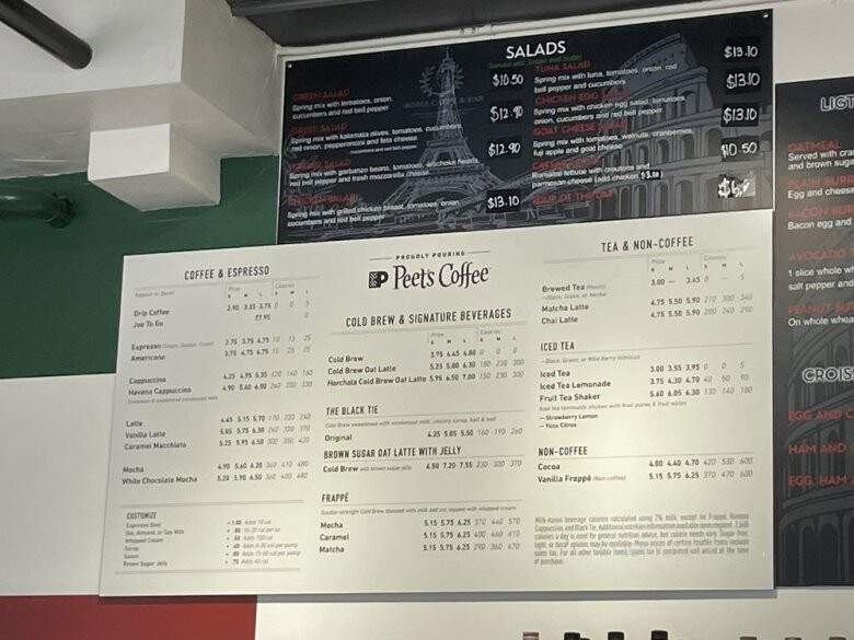 Roma Caffe & Bar - Richmond, CA menu_pic