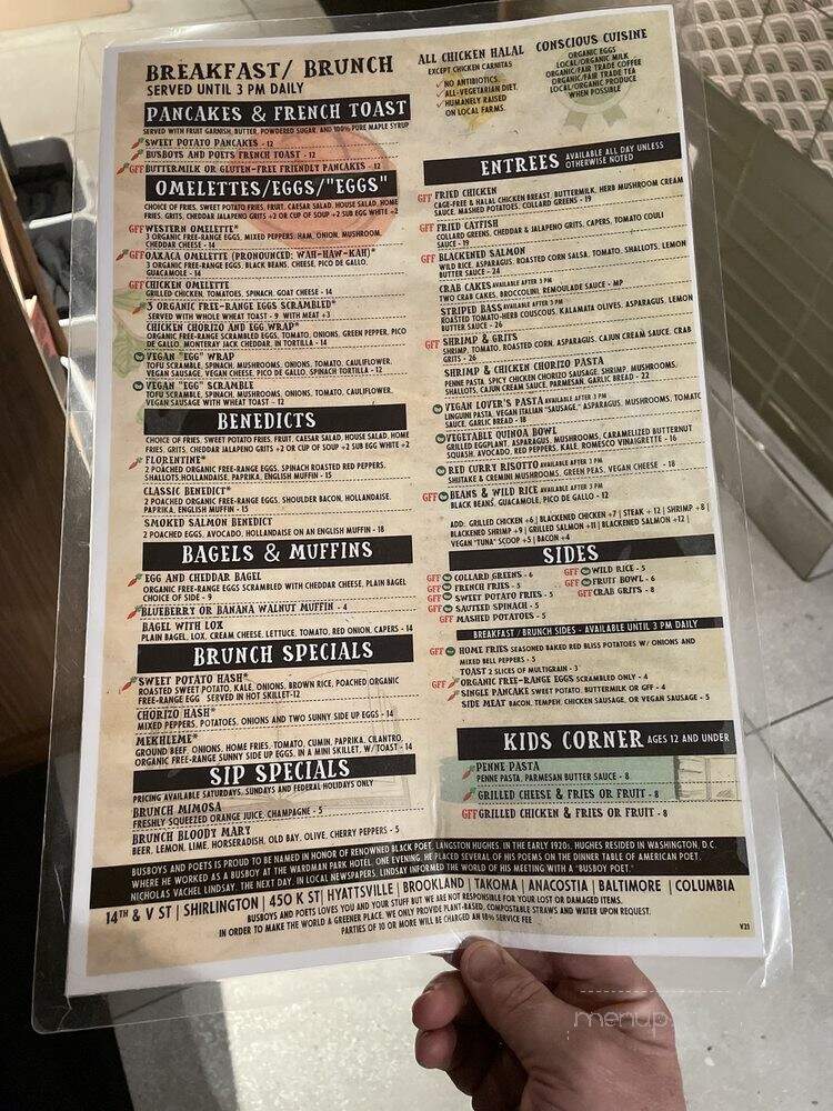 Busboys and Poets - Columbia, MD menu_pic