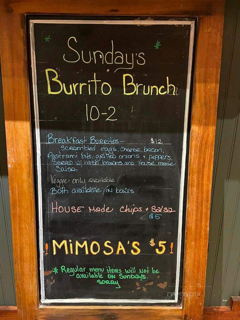 Big River Taproom - St. Helens, OR menu_pic