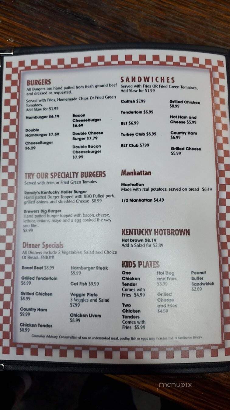 R&B Country Kitchen - Clay City, KY