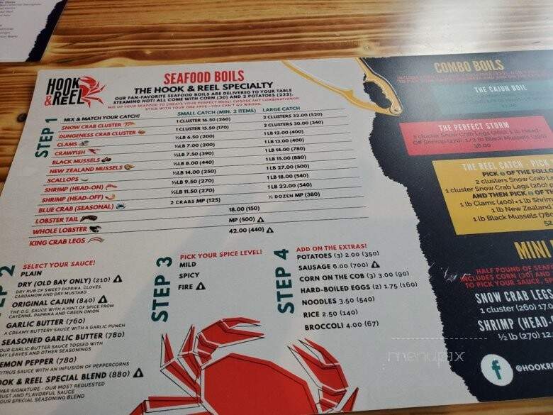 Hook & Reel Cajun Seafood & Bar - Bay Shore, NY