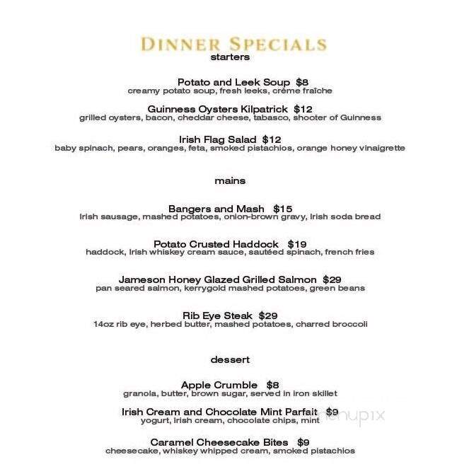 Hearth of Malone - Malone, NY menu_pic