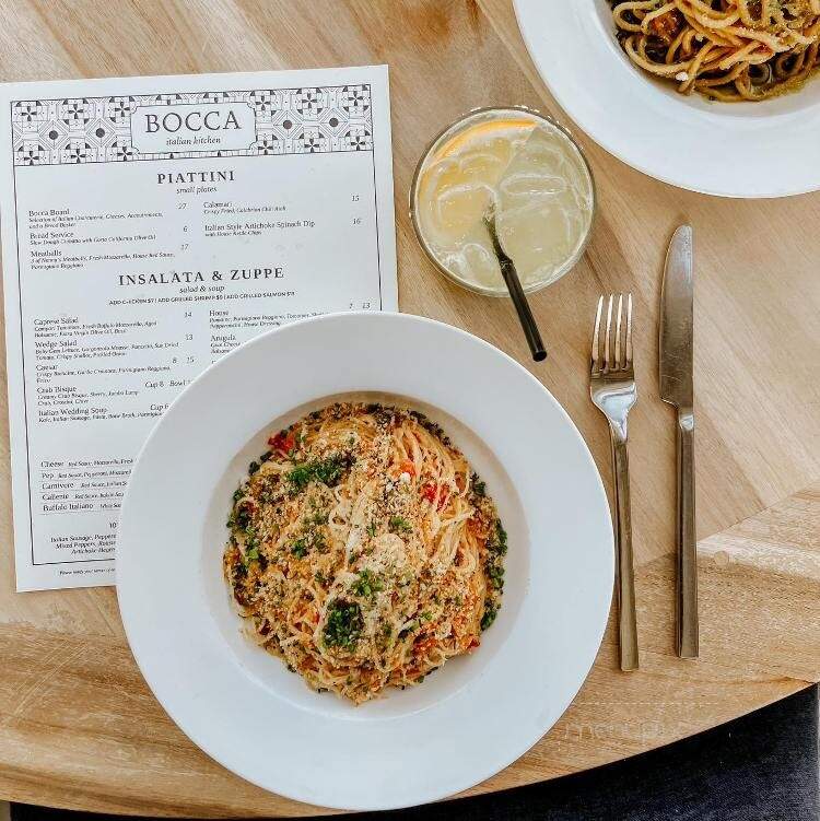 Bocca Italian Kitchen - Houston, TX menu_pic
