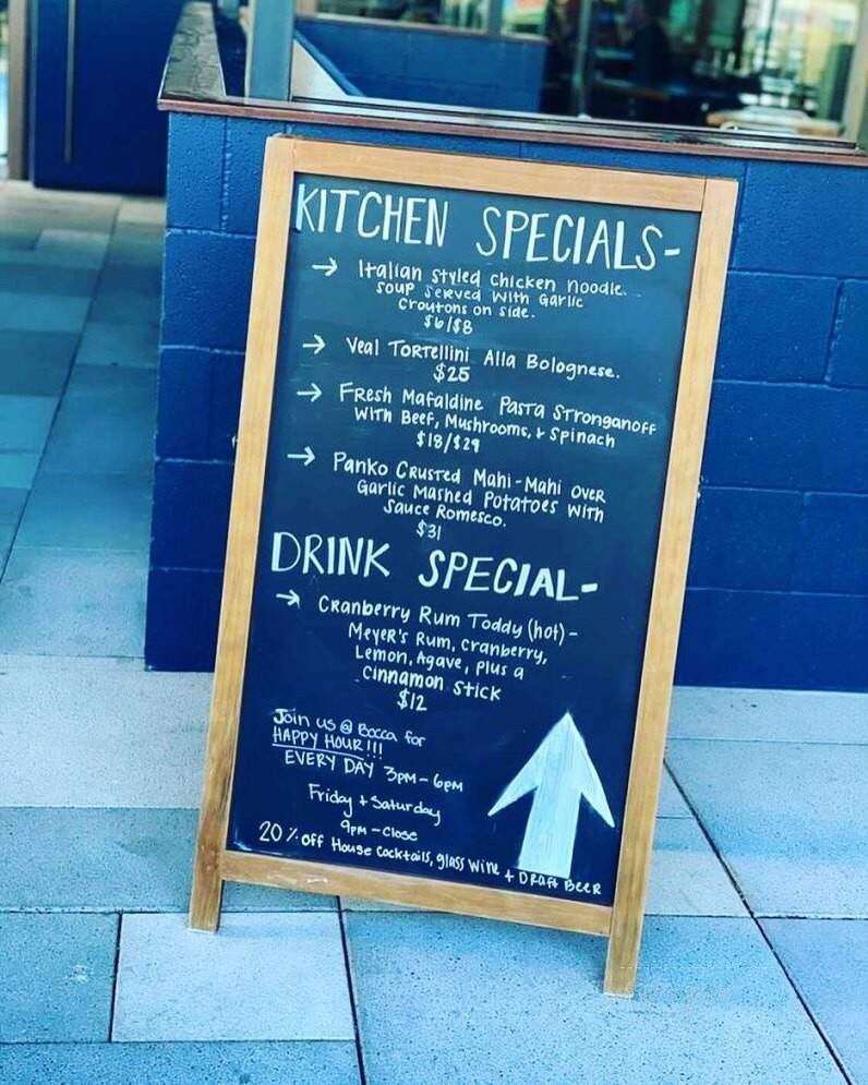 Bocca Italian Kitchen - Houston, TX menu_pic
