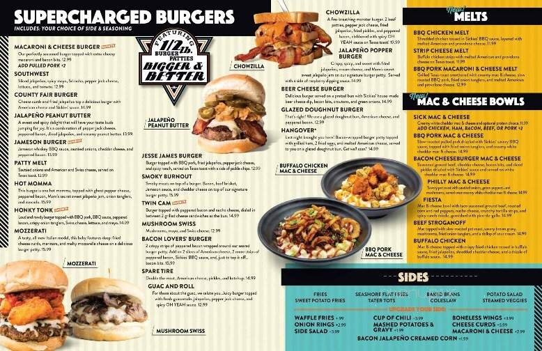 Sickies Garage Burgers & Brews - Bellevue, NE