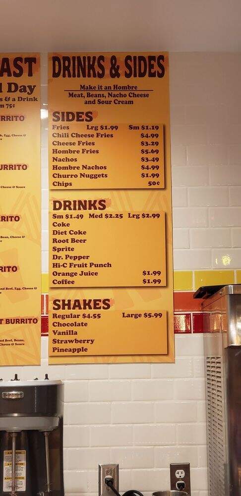 Naugles Tacos & Burgers - Stanton, CA menu_pic
