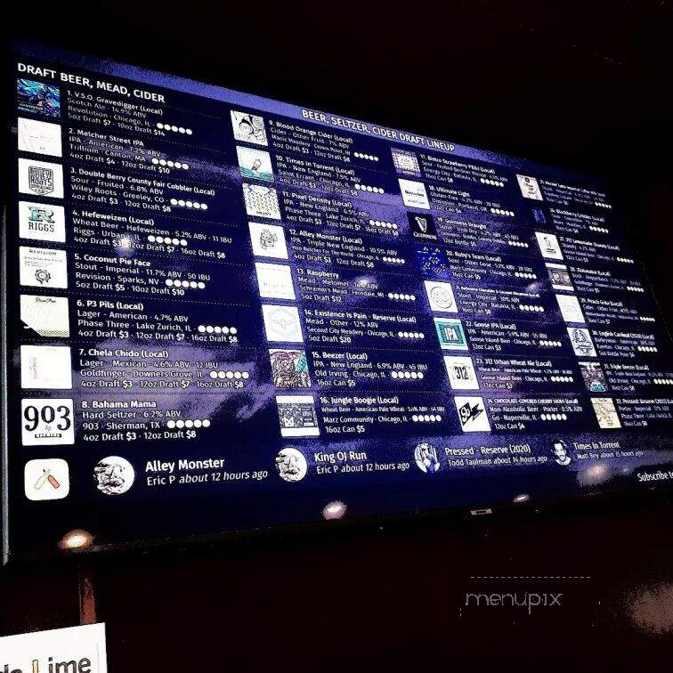 The Open Door Taproom and Bottleshop - Clarendon Hills, IL menu_pic