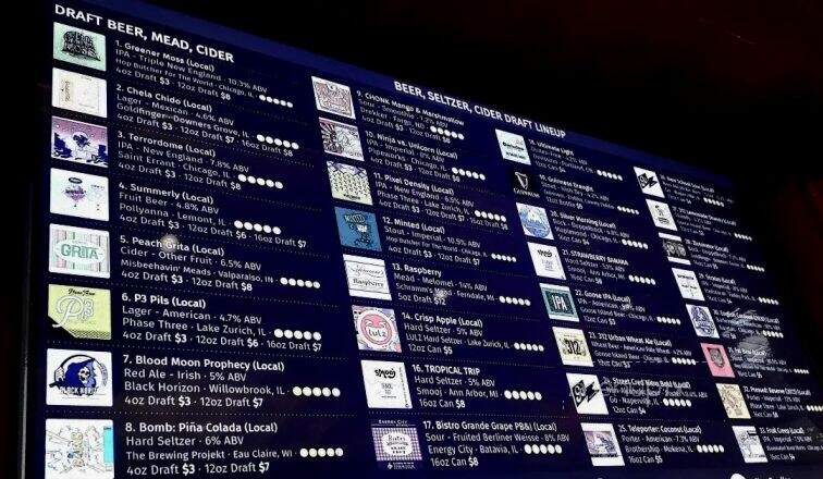 The Open Door Taproom and Bottleshop - Clarendon Hills, IL menu_pic