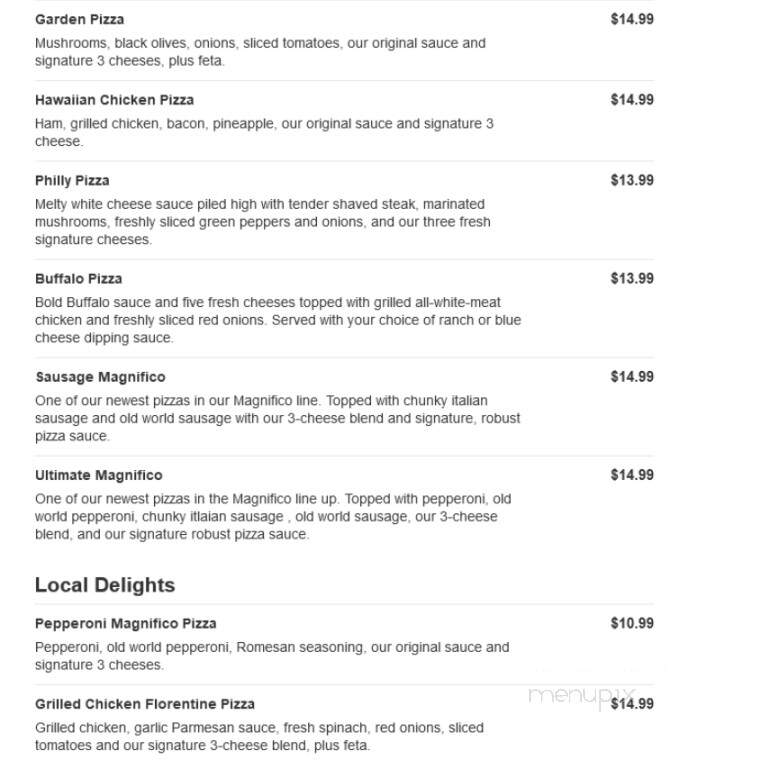 Marco's Pizza - Easley, SC menu_pic