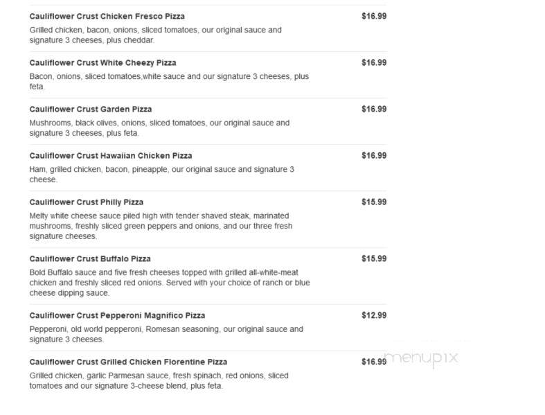 Marco's Pizza - Easley, SC menu_pic
