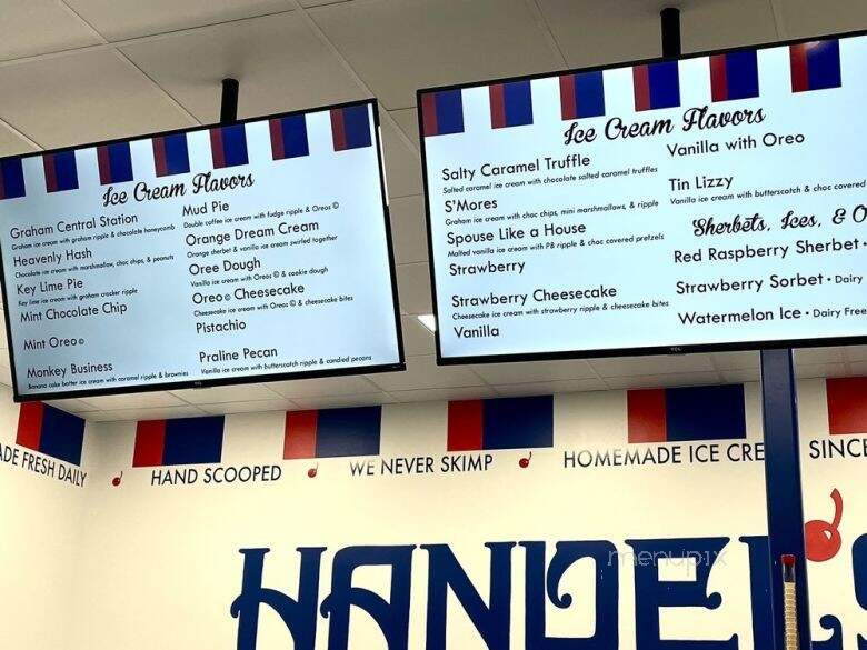 Handel's Homemade Ice Cream - Spanish Fork, UT menu_pic
