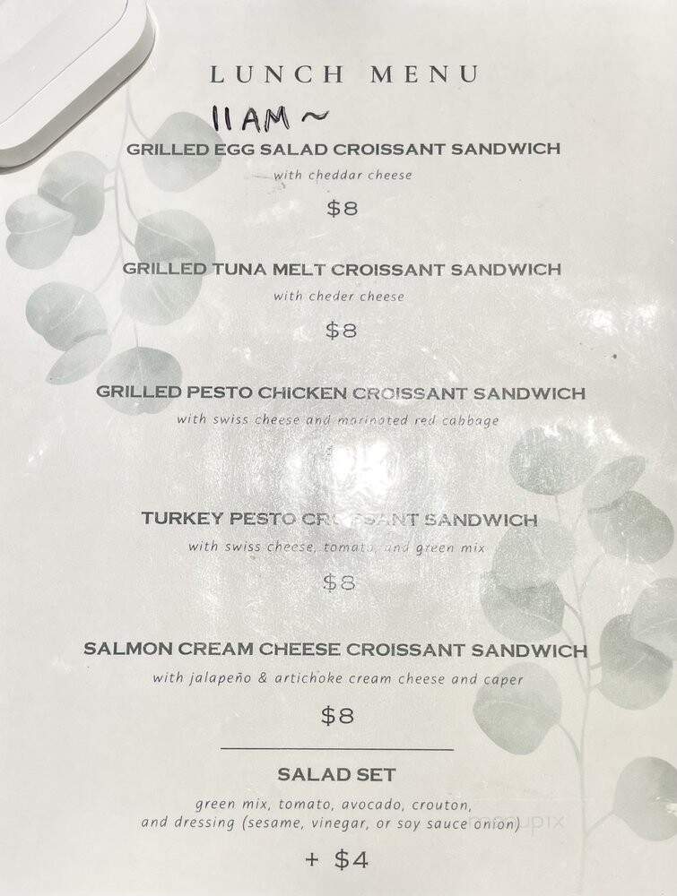 Aloha State Bake Shop - Honolulu, HI menu_pic