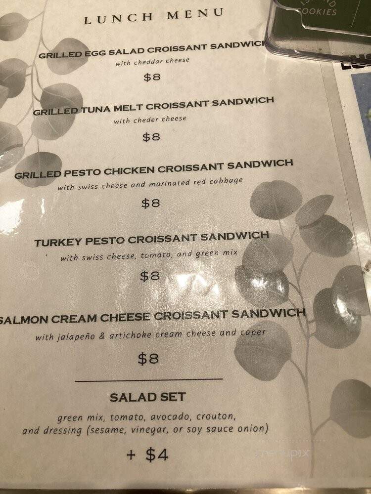 Aloha State Bake Shop - Honolulu, HI menu_pic