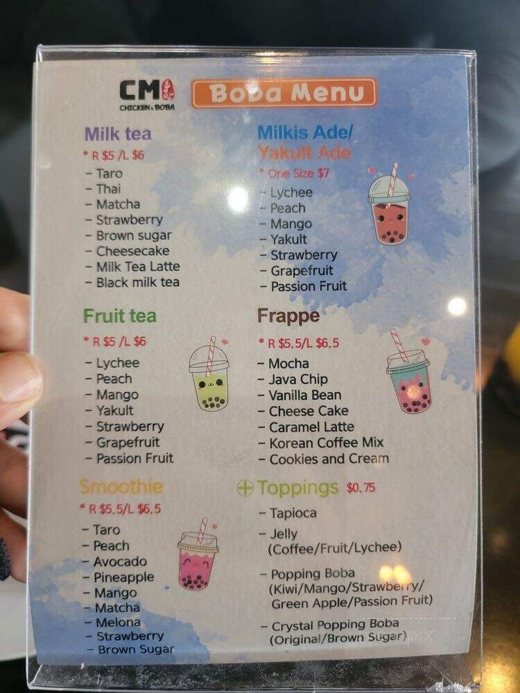 CM Chicken & Boba - Vernon Hills, IL