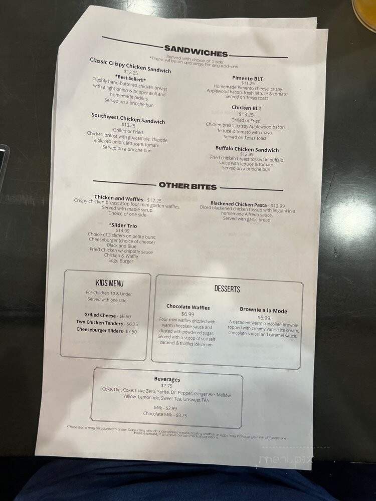 Southern Gourmet - Waxhaw, NC menu_pic
