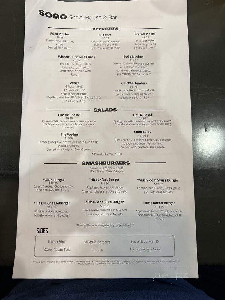 Southern Gourmet - Waxhaw, NC menu_pic