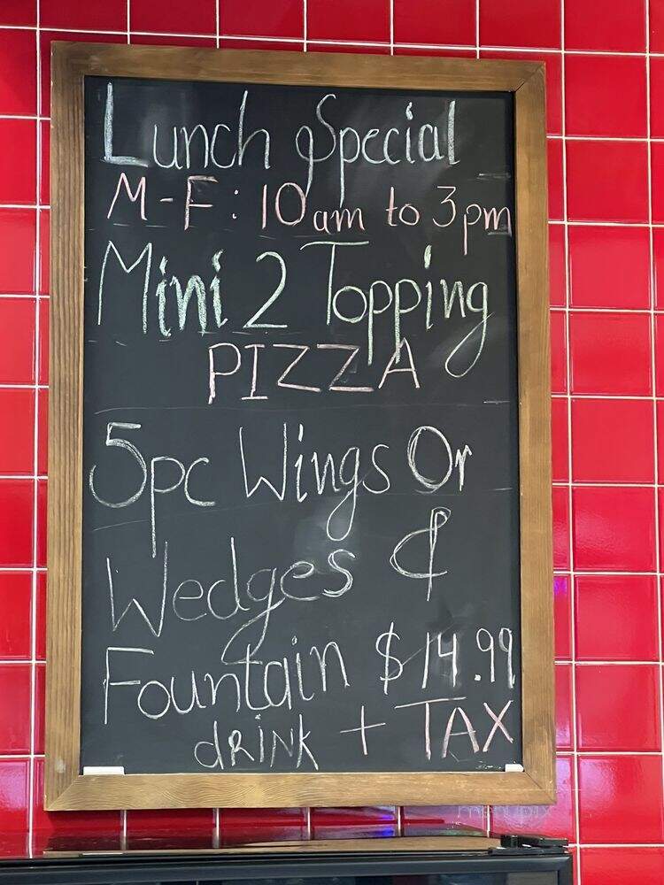Flame's Pizza - Bakersfield, CA menu_pic