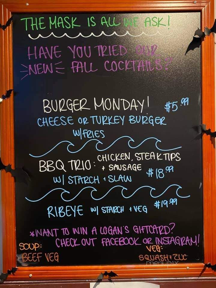Logan's Run - Hampton, NH menu_pic