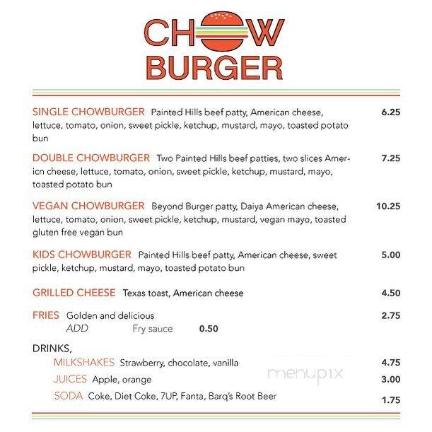 The Cottonwood Cafe - Sisters, OR menu_pic