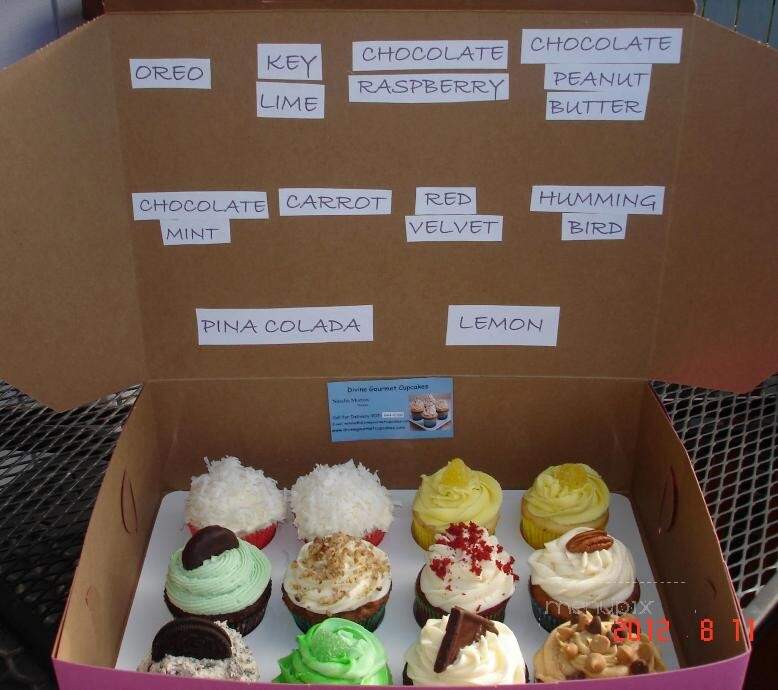 Divine Gourmet Cupcakes - Anchorage, AK menu_pic