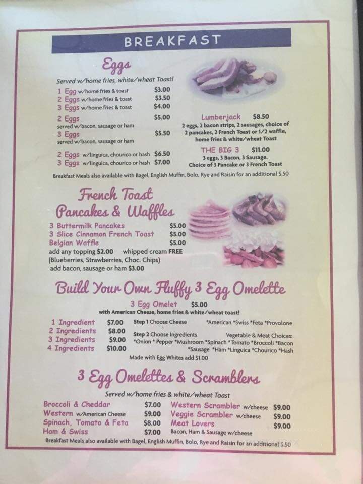 Our Mom's Place - Raynham, MA menu_pic