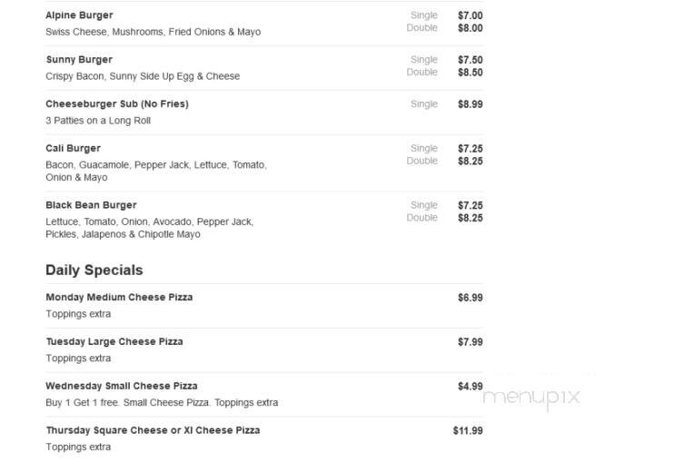 Nick's Pizza - Clayton, NJ menu_pic
