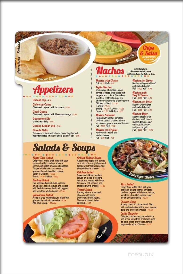 Los Portales Mexican Restaurant - Jackson, TN menu_pic