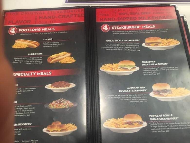 Steak 'n Shake - Mansfield, OH menu_pic