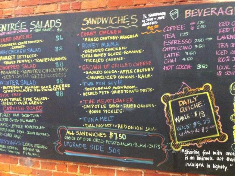The Kitchen - Hartford, CT menu_pic