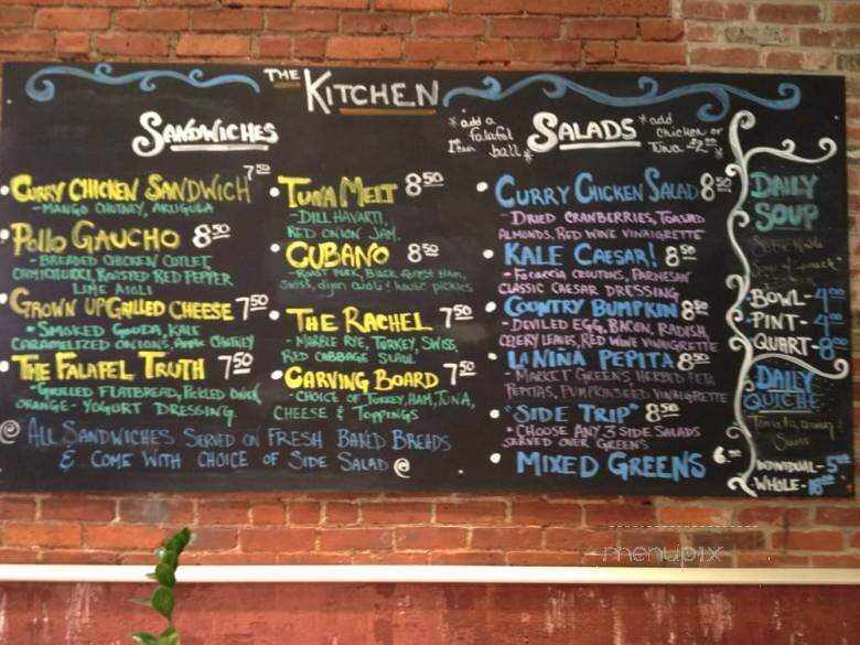 The Kitchen - Hartford, CT menu_pic