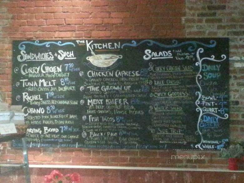 The Kitchen - Hartford, CT menu_pic