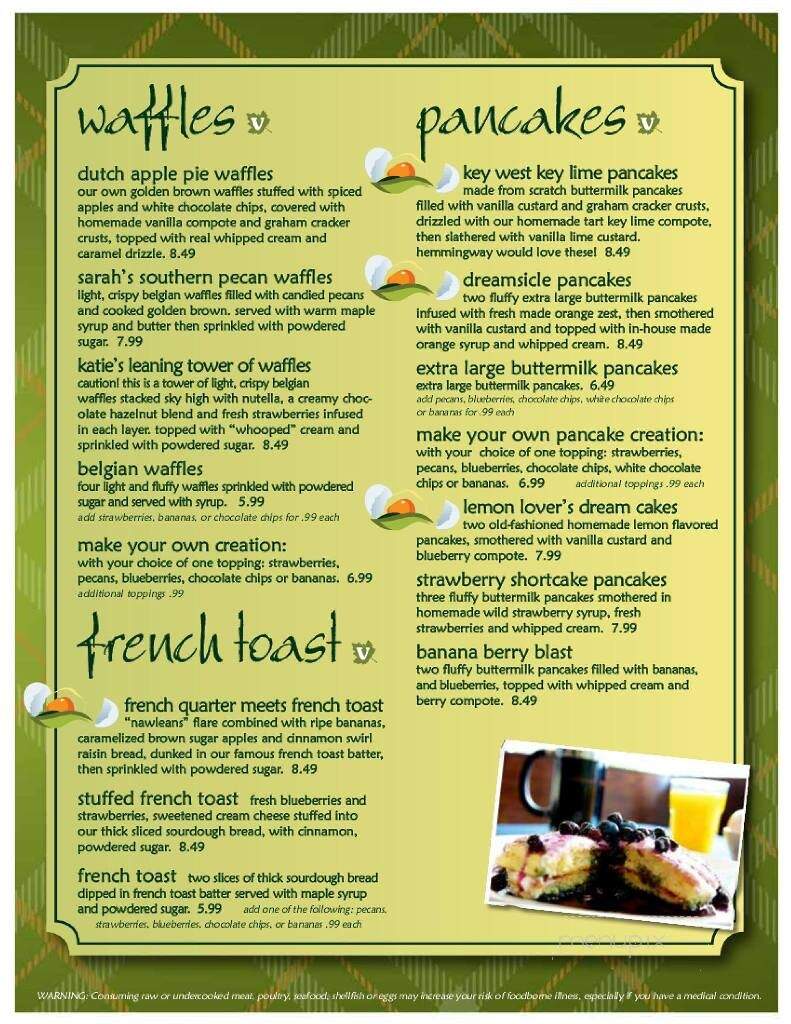 Highland Morning - Louisville, KY menu_pic
