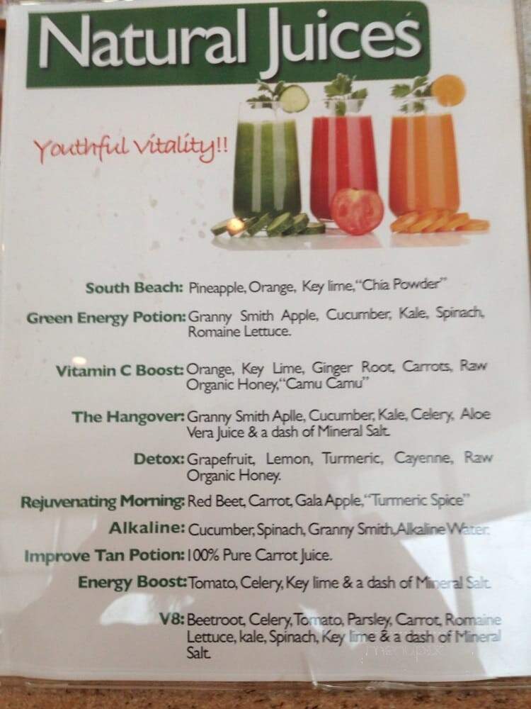 Las Olas Restaurant Grill and Bar - South Padre Island, TX menu_pic