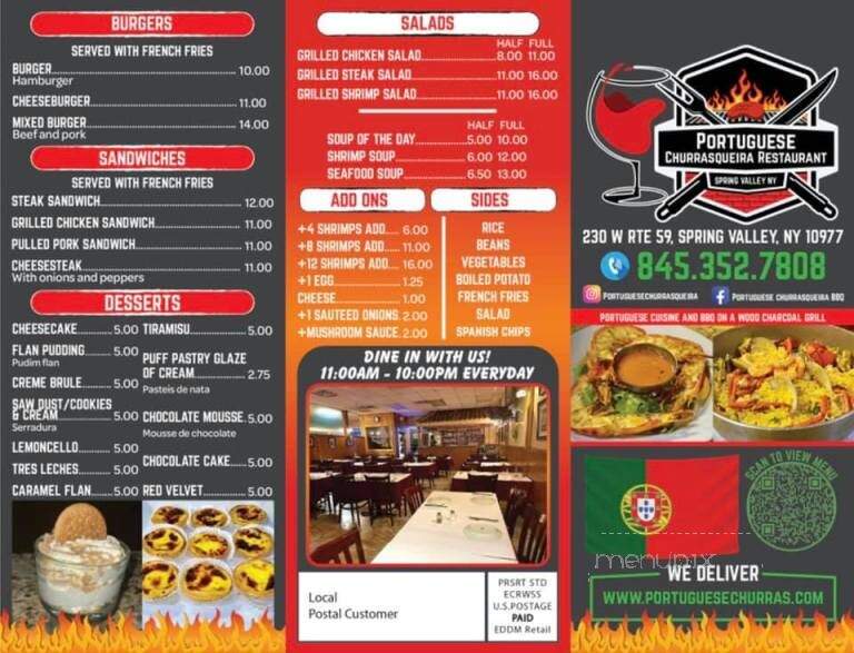 Portuguese Churrasqueria BBQ Restaurant - Spring Valley, NY menu_pic
