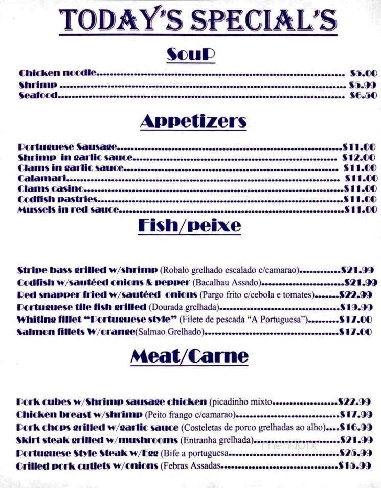 Portuguese Churrasqueria BBQ Restaurant - Spring Valley, NY menu_pic
