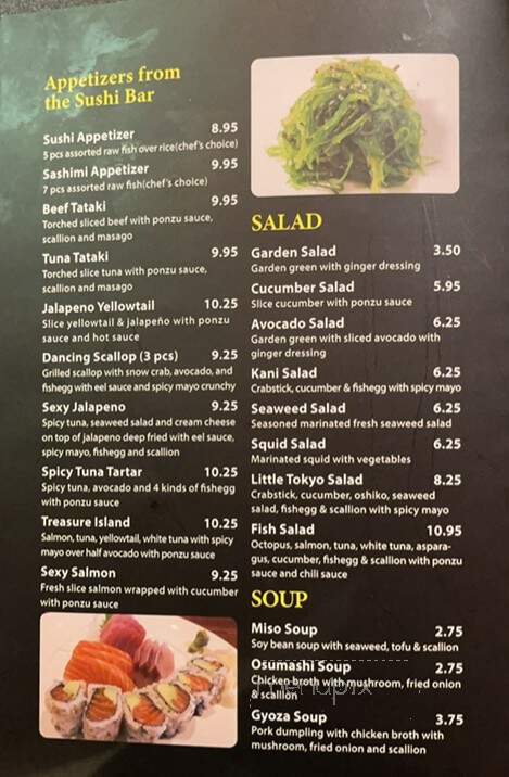 Little Tokyo Japanese Restaurant - Galena, IL menu_pic