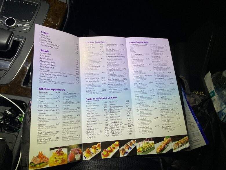 Genki sushi - Staten Island, NY menu_pic