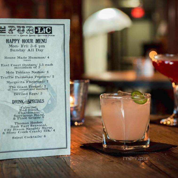 The Republic - Bloomfield, CT menu_pic
