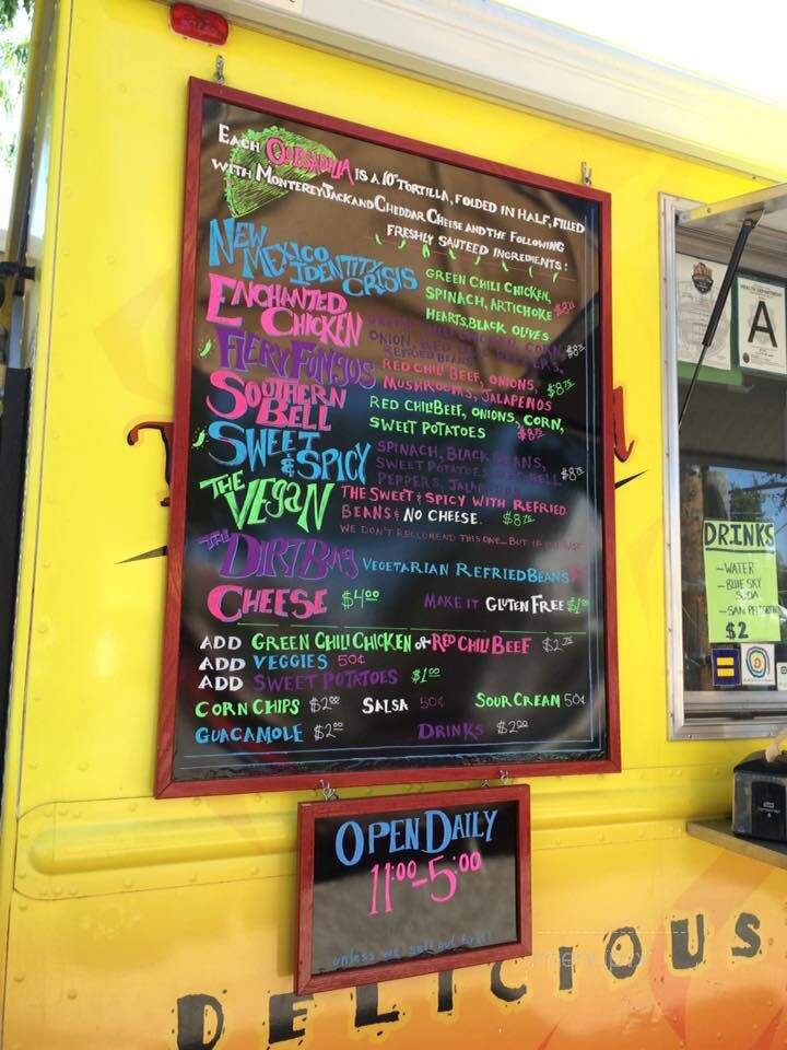 Quesadilla Mobilla - Moab, UT menu_pic