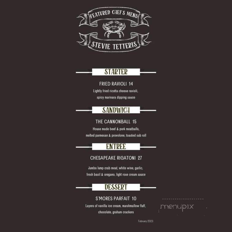 Conrad's Seafood Restaurant - Nottingham, MD menu_pic