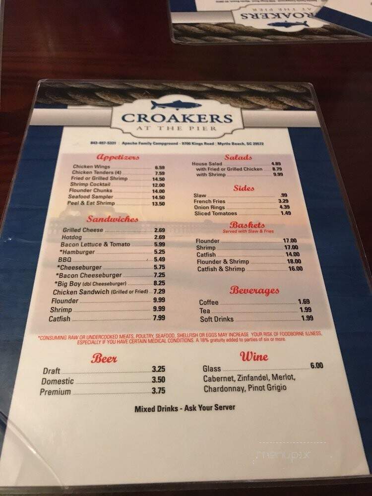 Croakers - Myrtle Beach, SC