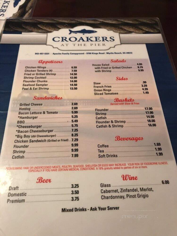 Croakers - Myrtle Beach, SC